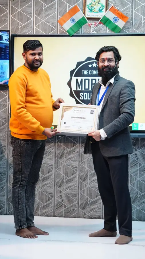 DMS January batch graduate with certificate