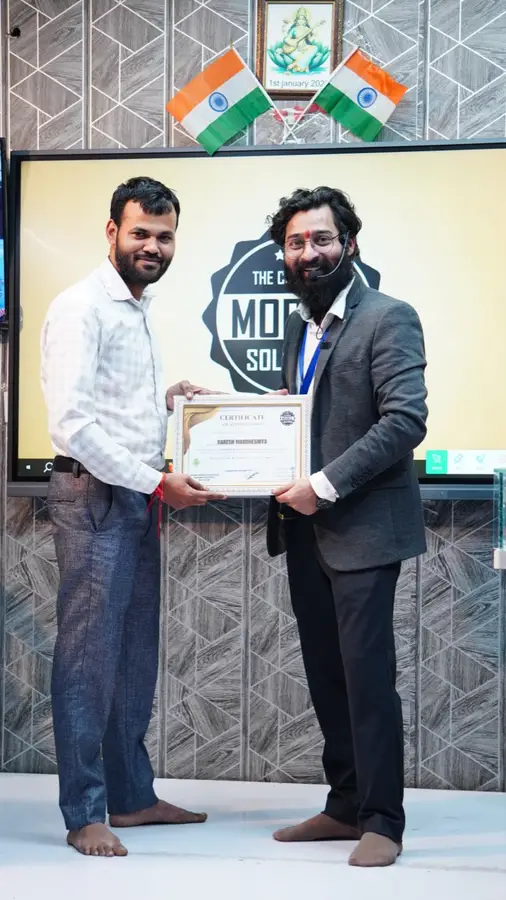 DMS January batch graduate with certificate