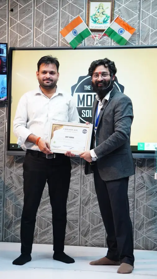 DMS January batch graduate with certificate