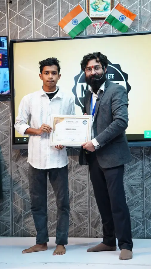 DMS January batch graduate with certificate