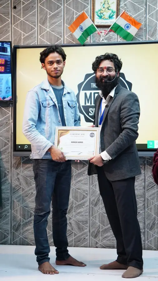 DMS January batch graduate with certificate