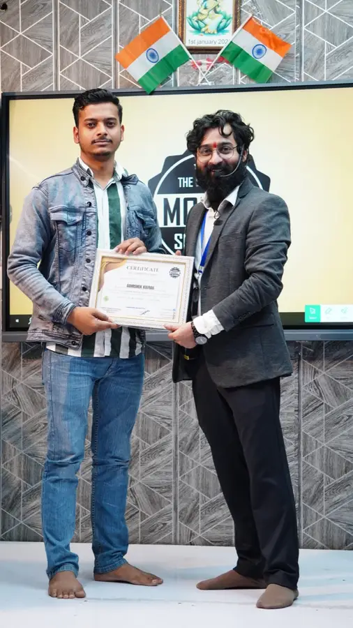 DMS January batch graduate with certificate