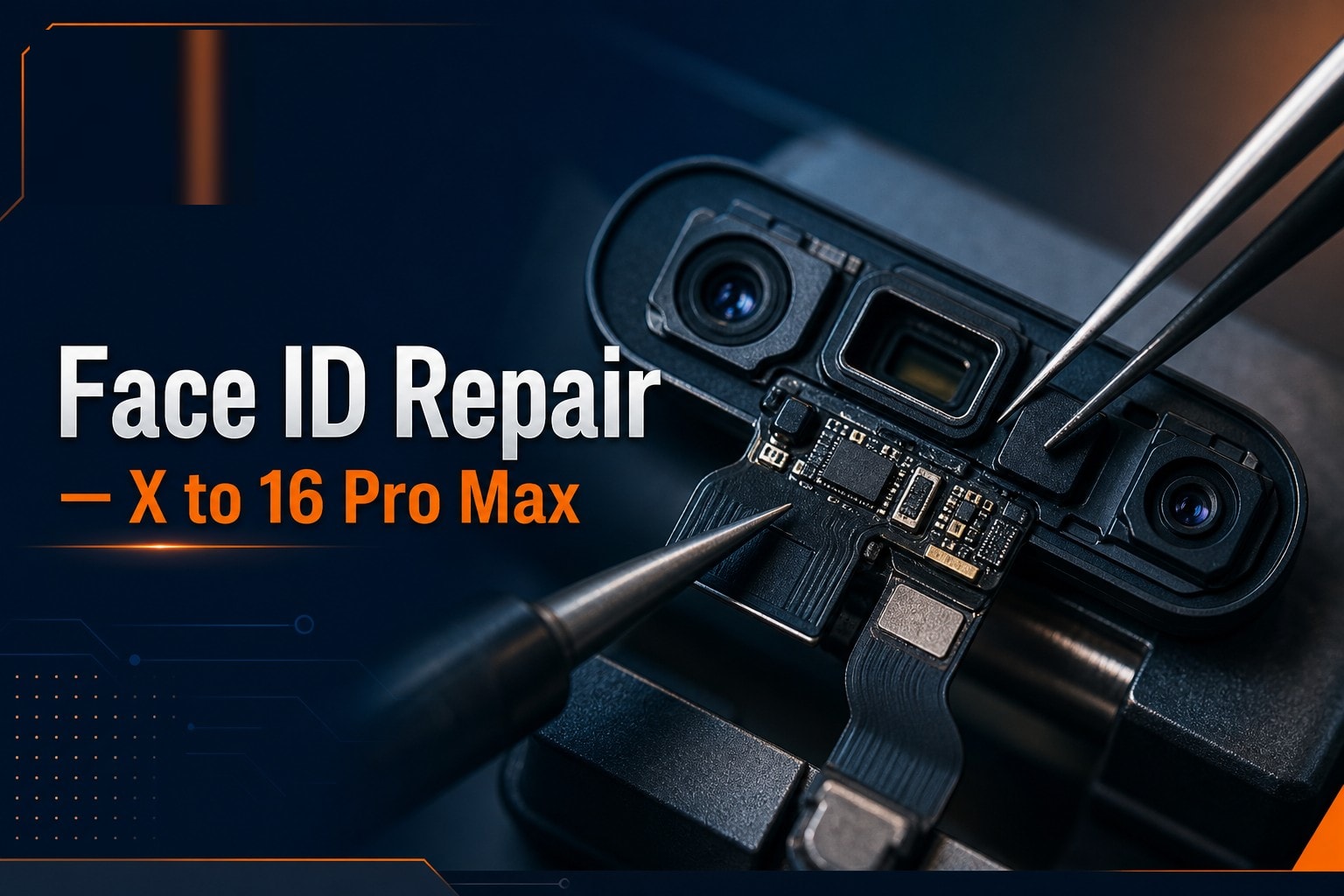 Face ID repair — X to 16 Pro Max