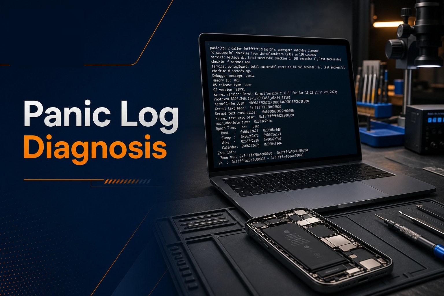 Panic log diagnosis