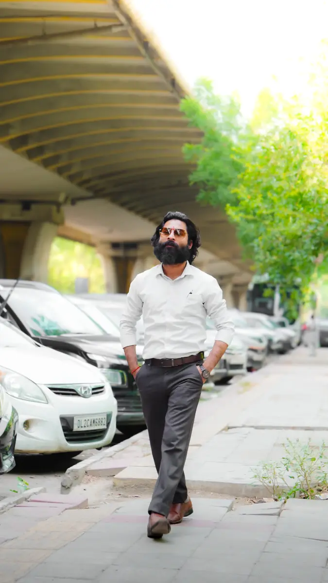 Deepak Sir outside the institute