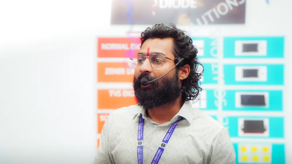 Deepak Sir at the institute